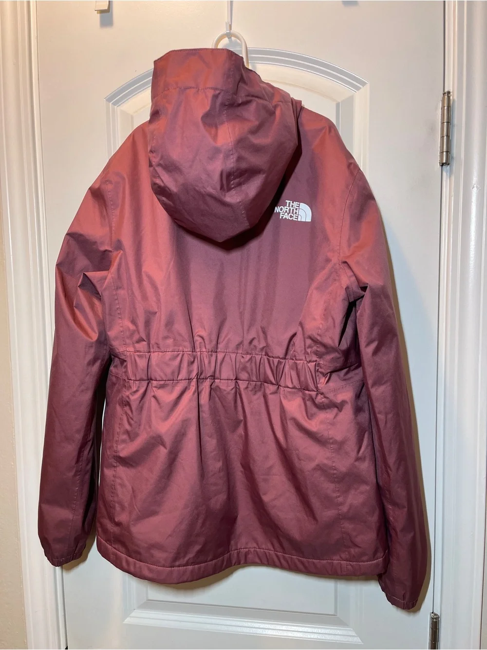 The North Face Kids Hooded Rain Jacket - Mauve